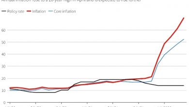 Photo of Инфляция в Турции подскочила до 20-летнего максимума в 70% в апреле